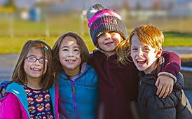  Friends at school