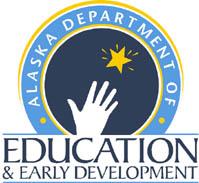 Alaska Department of Early Education logo. 
