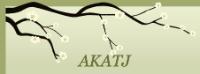 AKATJ logo of a cherry blossom branch