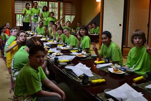 Japanese Immersion class at Sand lake.