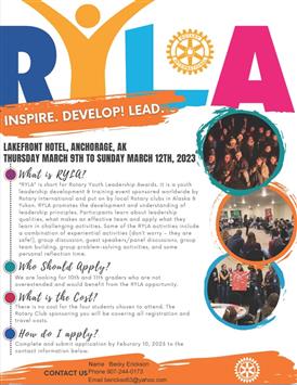  RYLA flyer