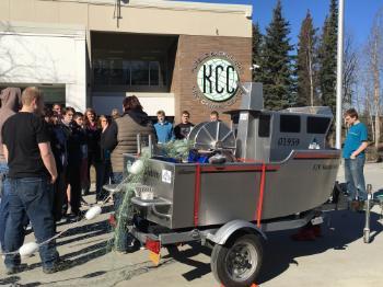 KCC students at work 