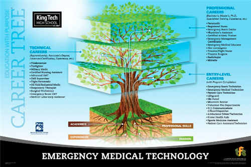 EMT career tree 