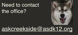 Need to contact the office