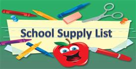 School Supply lists School Supply lists