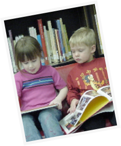 Our students reading 