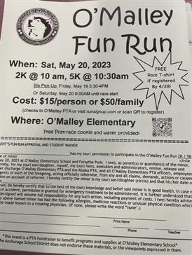  O'Malley Fun Run