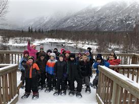Snow shoe adventure