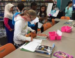 students doing research 