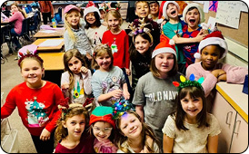  Holiday School kids