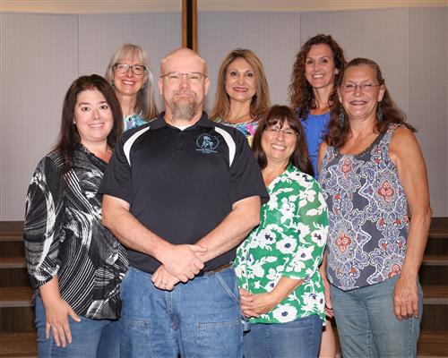 photo of K. White, T. O'Dea, B. Templeton, C. Plumb, V. Prince, R. Fernandez, M. Turner