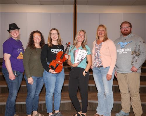 photo of L,Templeton, L. Gailey, R. Schwartz, A. Easton-Petito, R. Wall, C. Trombley