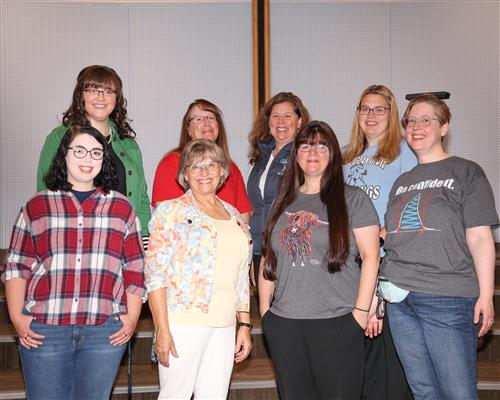 photo of H,McGeorge, K. Miller, F. Shillington, D. Jones, K.Lierman,M. Williams, L.Templeton, D. McDonald