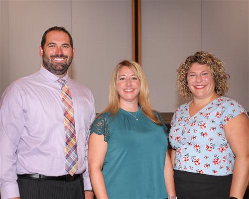 photo of Mr Morgan, Mrs Hatswell, Mrs McGlocklin