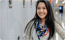  Smiling Student