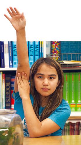 Student Raising Hand Student Raising Hand