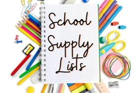  2024-2025 School Supply List 