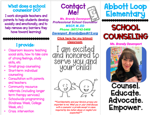 Counselor info