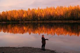 Cheney Lake Fisherman 