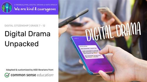 digital drama lesson 