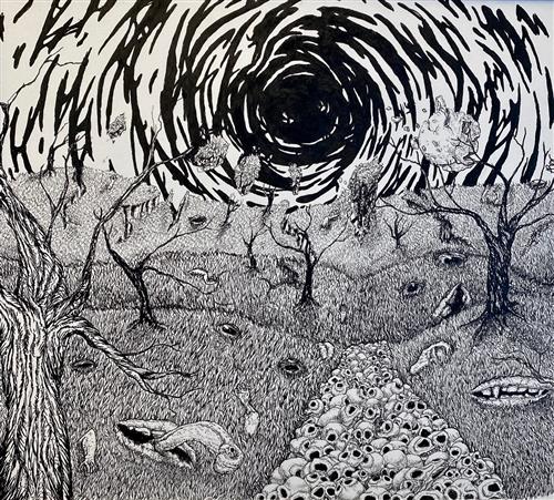 aurora ruckels pen and ink
