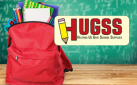  backpack of school supplies