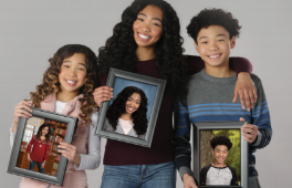  lifetouch models hold framed school portraits