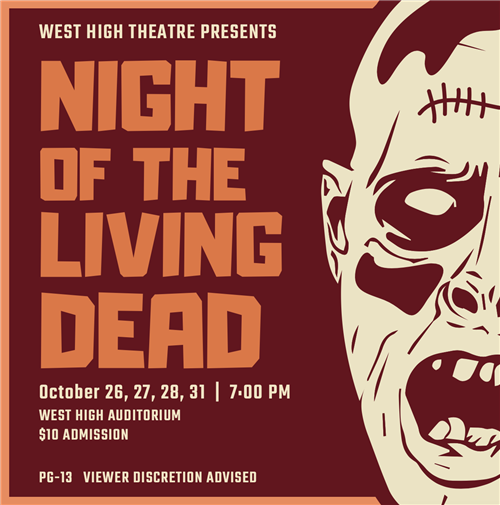 playbill for Night of the Living Dead