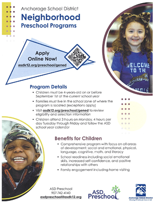 Klatt General Education Preschool Program - Now Accepting 